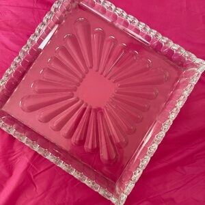 Waterford Presage 8”Crystal Square Tray